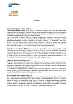 GLOSSARIO