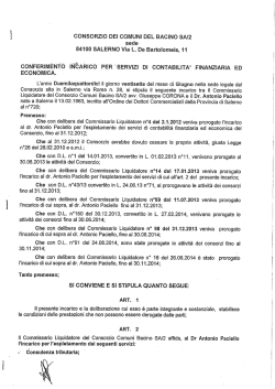 dr. PACIELLO - Consorzio Sa/2