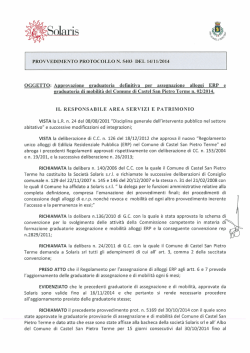 Graduatorie definitive n. 2/14