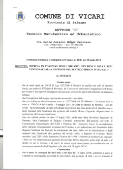 ordinanza n. 28_2014 - sindaco 18/07/2014