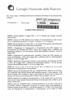 Atto di nomina