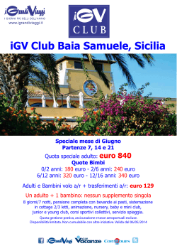 iGV Club Baia Samuele, Sicilia