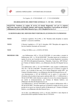 Delibera del 15 Luglio, n. 535 [file]