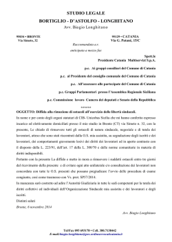 Diffida Unicobas Multiservizi