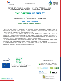 italy green blue energy