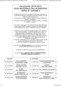 campionato_2014-15.htm Associazione Amici del Basket di Rimini