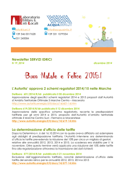 dicembre 2014 - Acquainfo.it