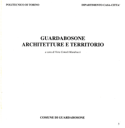 Guardabosone - Politecnico di Torino