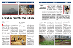 Agricoltura inquinata made in China