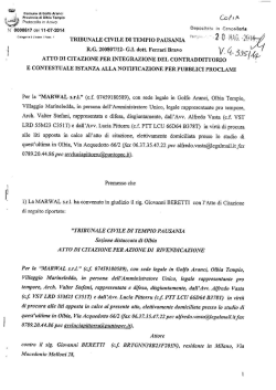 beretti - Comune di Golfo Aranci