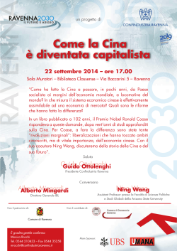 save the date CINA - Confindustria Ravenna