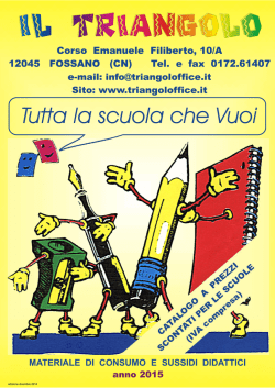 Tutta la scuola che Vuoi
