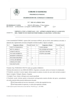COMUNE DI BARBONA