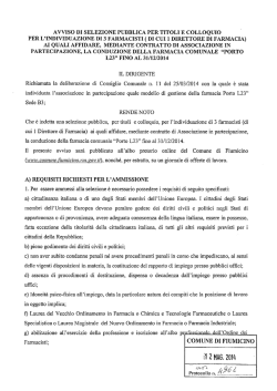 documento - Comune di Fiumicino