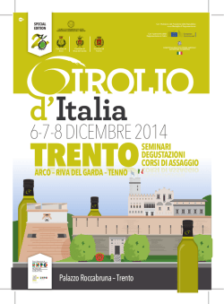 Scarica il programma in formato PDF - GirOlio 2014