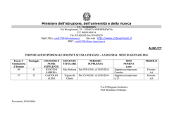 individuazioni albo pretorio 07.01.2014