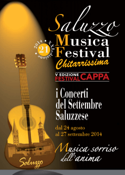 Scarica il programma di Saluzzo Musica Festival!