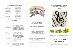 Gli alunni delle classi musicali