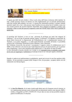parkinson avanzato lettura