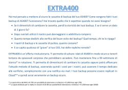 Hai mai pensato a mettere al sicuro le cassette di backup del tuo