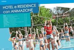 HOTEL e rESIDENCE con ANIMAZIONE
