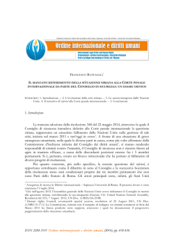 Download Articolo - Ordine internazionale e diritti umani