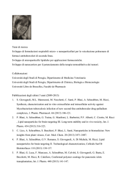 ITA - Dipartimento di Scienze Farmaceutiche