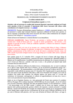 Il documento allegato (IMPORTANTE)