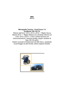 MM3 Monografia Tecnica - Ford Focus 1.0