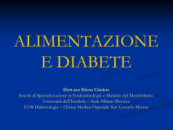 Dott.ssa Elena Cimino - Associazione Diabetici Monza e Brianza