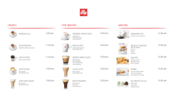 illy Coffee Shop Menu (PDF)