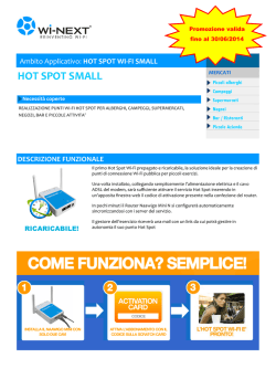 HOT SPOT SMALL - Wi-Next Reinventing Wi-Fi