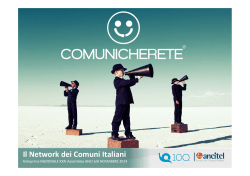 Il Network dei Comuni Italiani