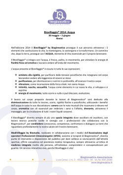 Scarica il Programma