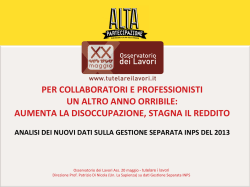 i professionisti con partita iva