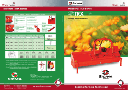 H03.06- 04.14Sicma TRx Mulche