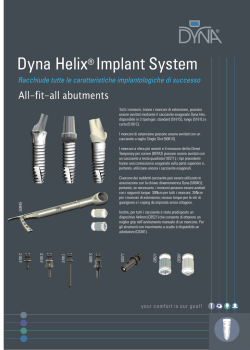 Dyna Helix&reg; Implant System