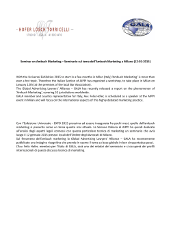 HLT-GALA Press Release - December 2014