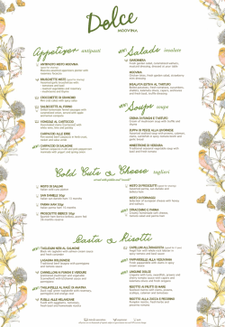 dolce menu - MakanLuar.com