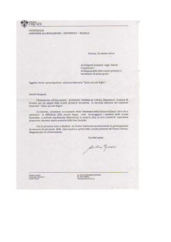 Guarda subito il volantino: lettera Assessore Pubbl. Istr