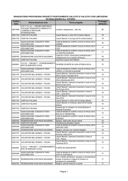 GraduatoriaProvvisoriaProgetti_Estero_2014