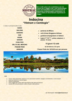 indocina, vietnam e cambogia
