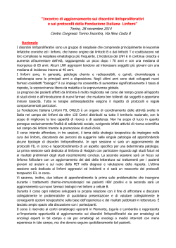 Programma - Società Italiana di Ematologia