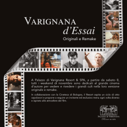 Originali e Remake - Palazzo di Varignana