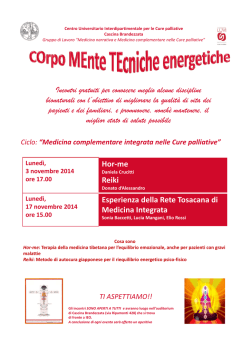 Incontri gratuiti per conoscere meglio alcune