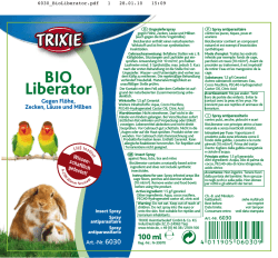Gebrauchsinformation für BIO Liberator Art. 6030