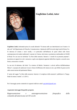 Guglielmo Latini, tutor