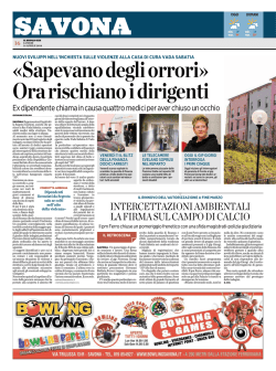 Inchiesta sulle violenze alla casa di cura Vada