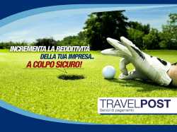 TRAVELPOST servizi di pagamento