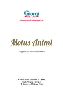 Book Motus Animi - ITT Giorgi Brindisi